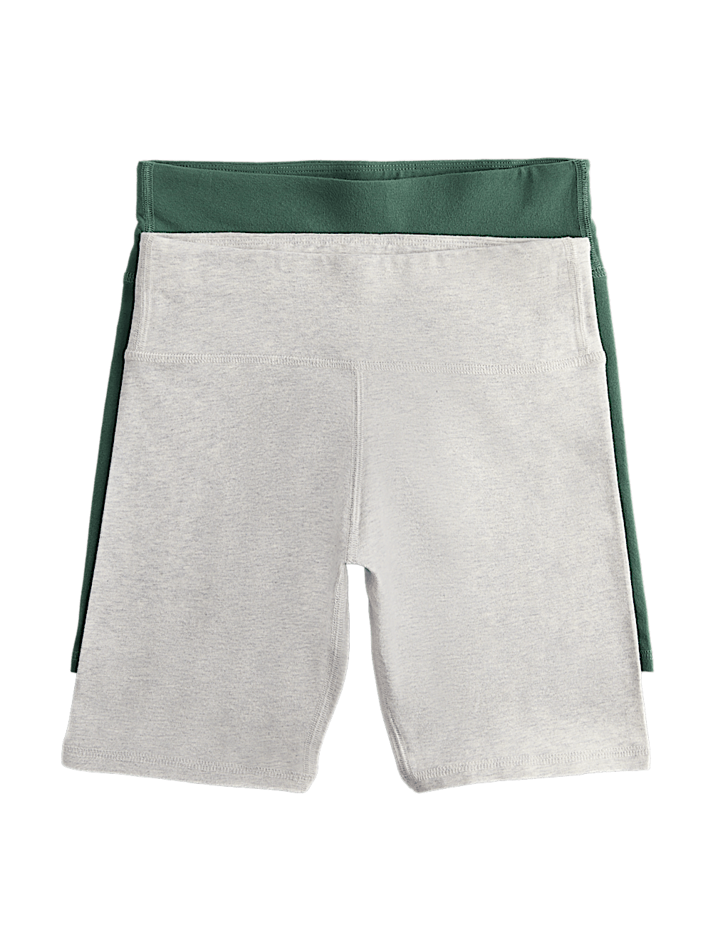 2 Pack Cotton Rich Cycling Shorts (6-16 Yrs)