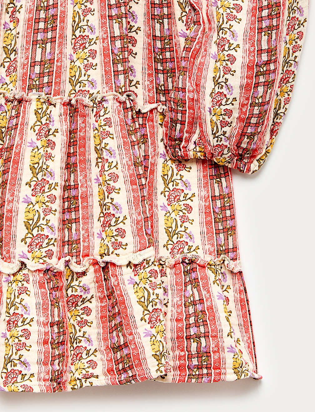 Pure Cotton Floral Maxi Dress (6-16 Years)