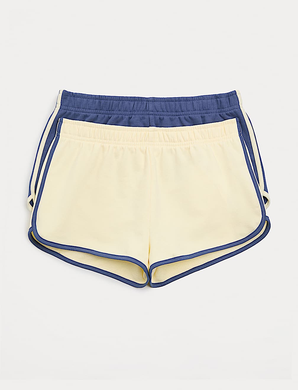 2pk Cotton Rich Runner Shorts (6-16 Yrs)