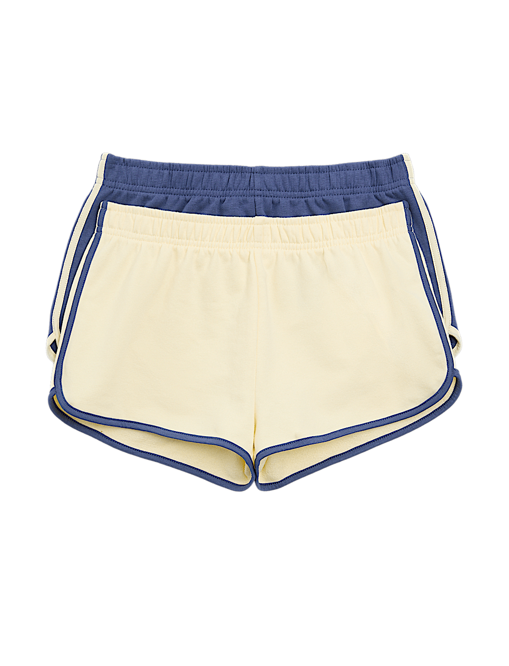 2pk Cotton Rich Runner Shorts (6-16 Yrs)