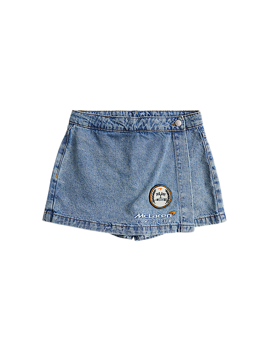 McLaren&trade; Denim Skort (6-16 Yrs)