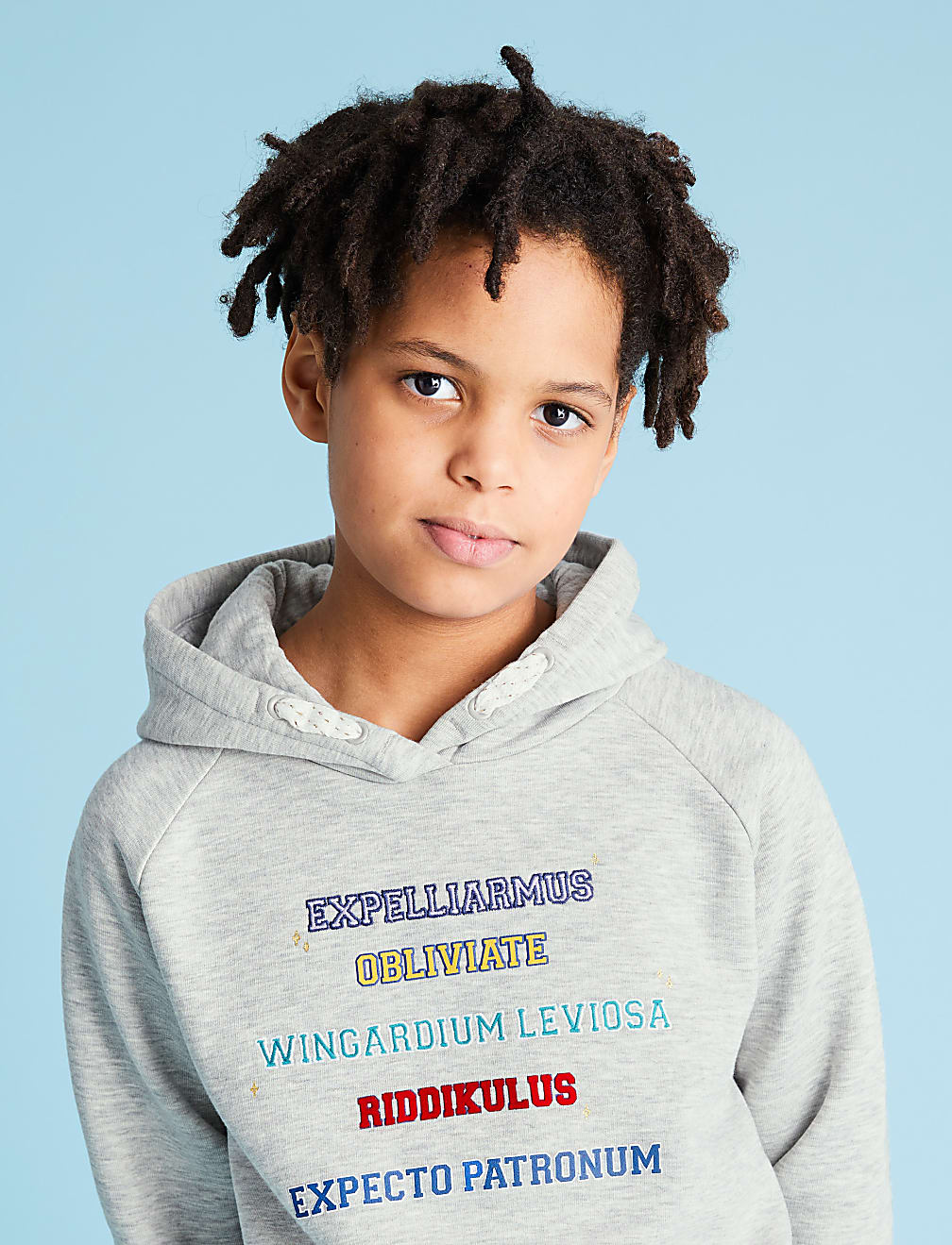 Harry Potter™ Cotton Spells Slogan Hoodie (6-16 Yrs)