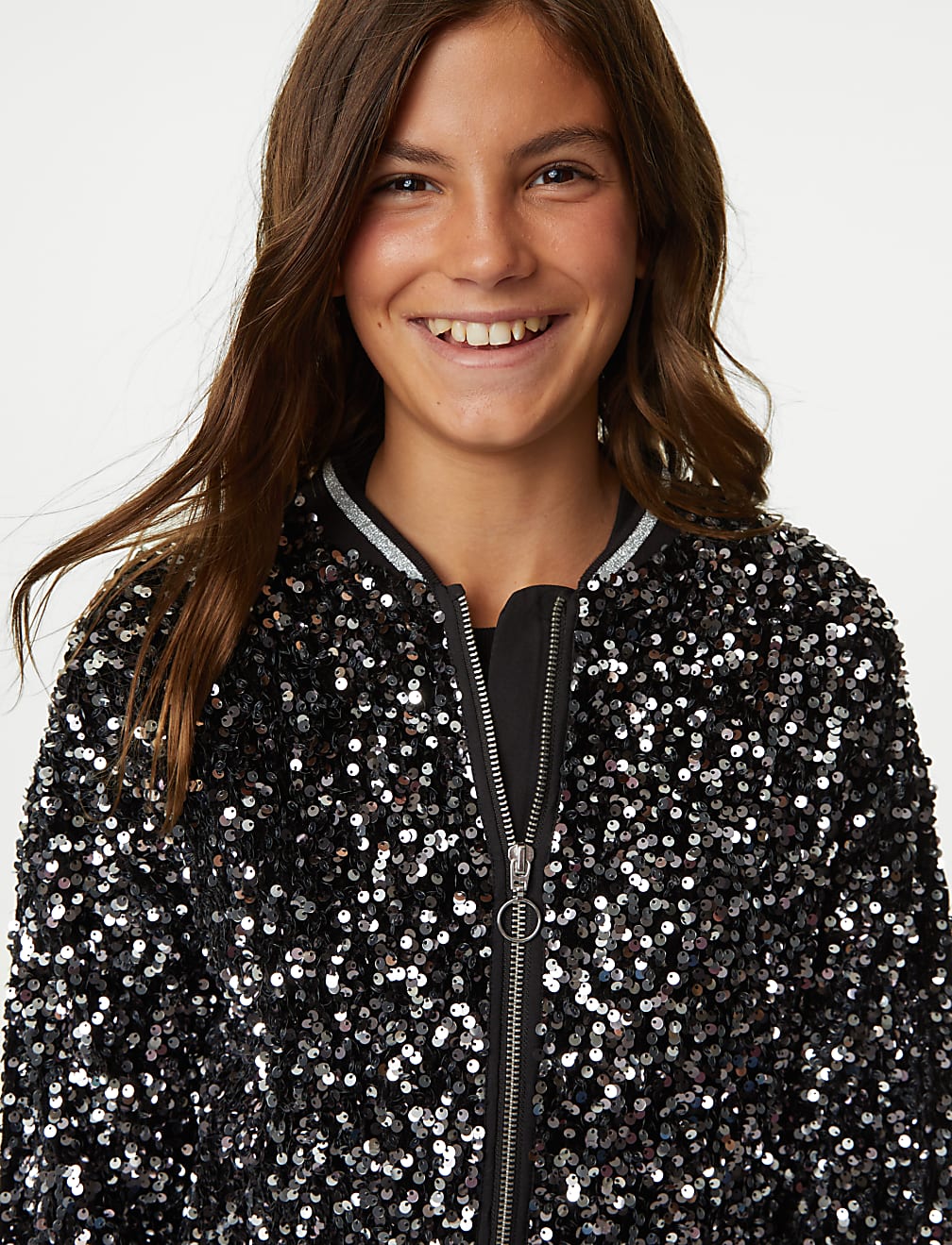 Sequin Bomber (6-16 Yrs)
