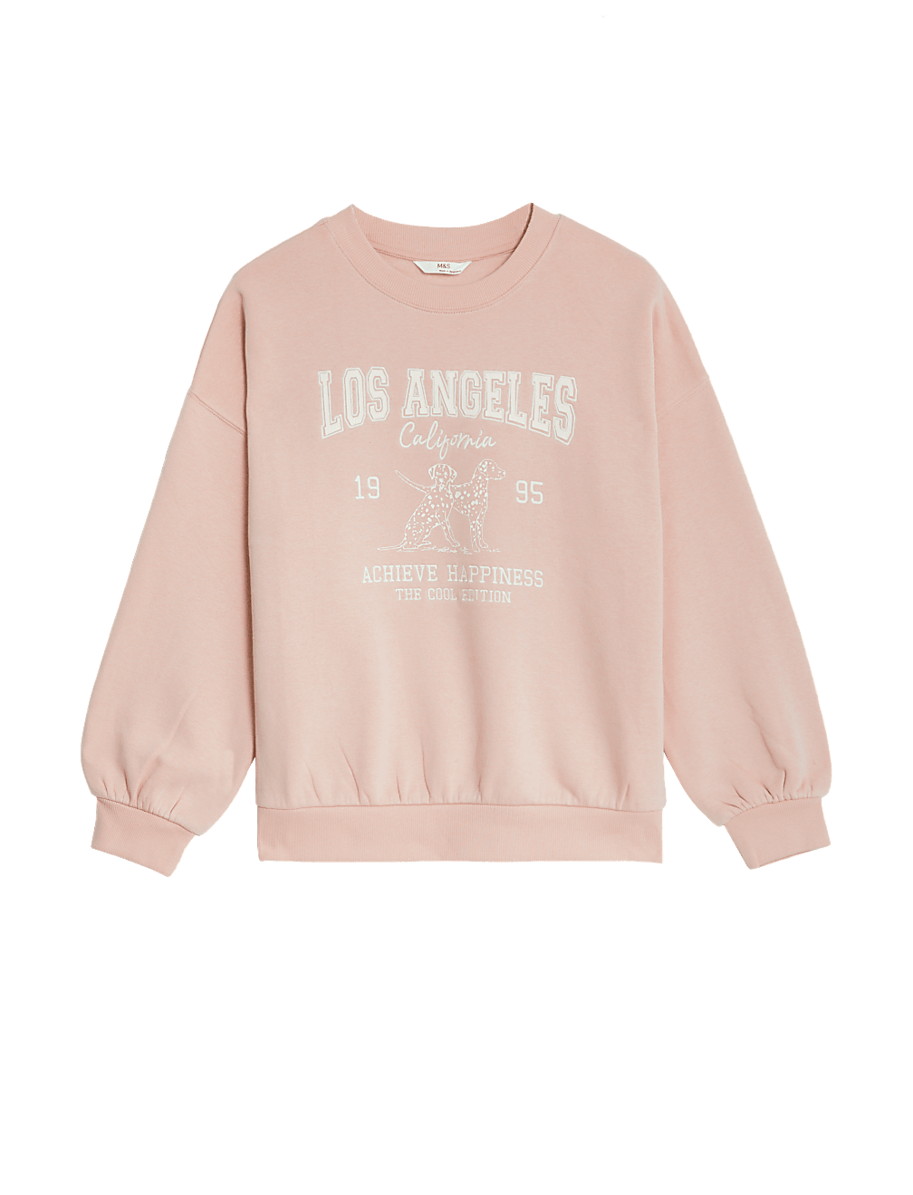 Cotton Rich Slogan Sweatshirt (6-16 Yrs)