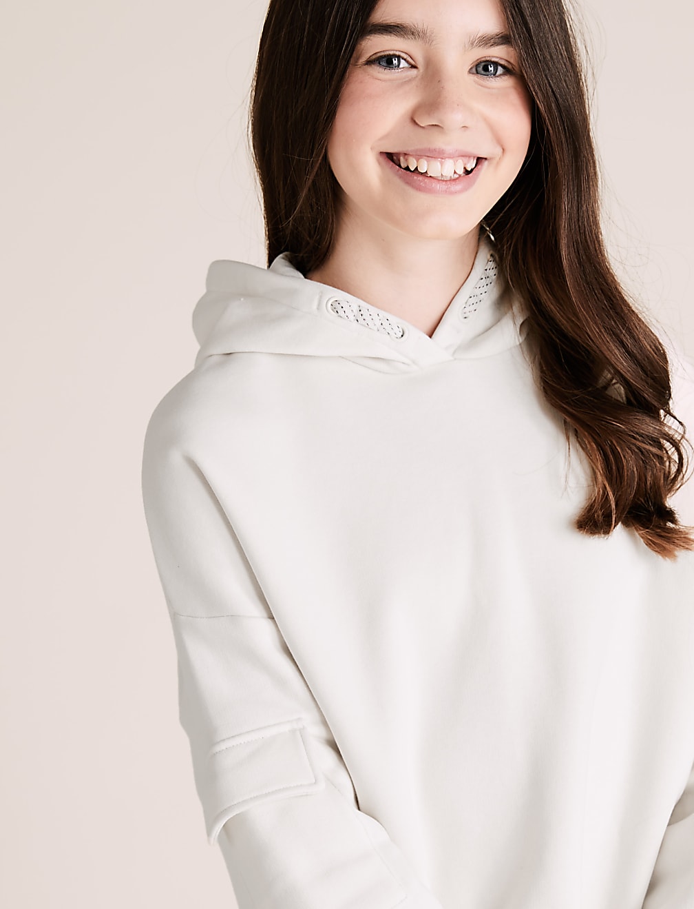 Cotton Rich Cargo Pocket Hoodie (6-16 Yrs)