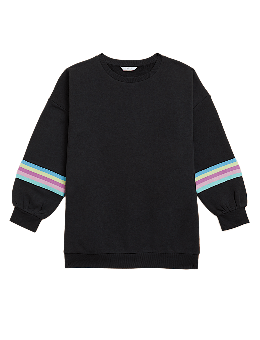 Cotton Rich Striped Sweatshirt (6-16 Yrs)