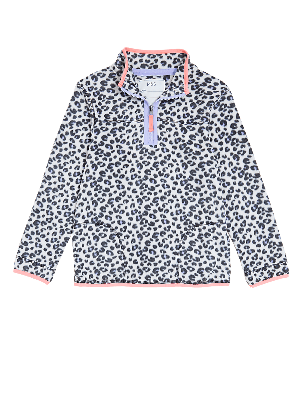 The Leopard-Print Recycled Fleece (2-16 Yrs)
