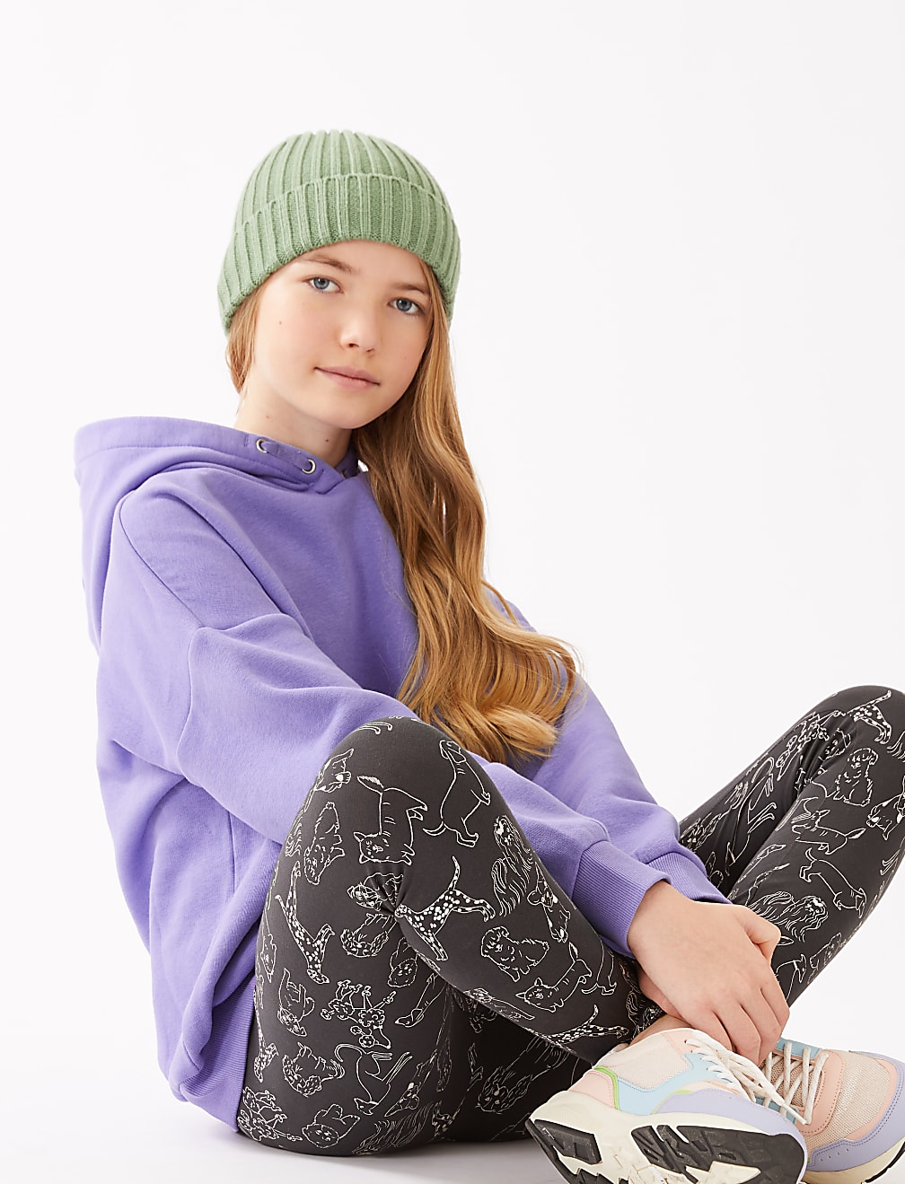 Cotton Rich Plain Hoodie (6-16 Yrs)