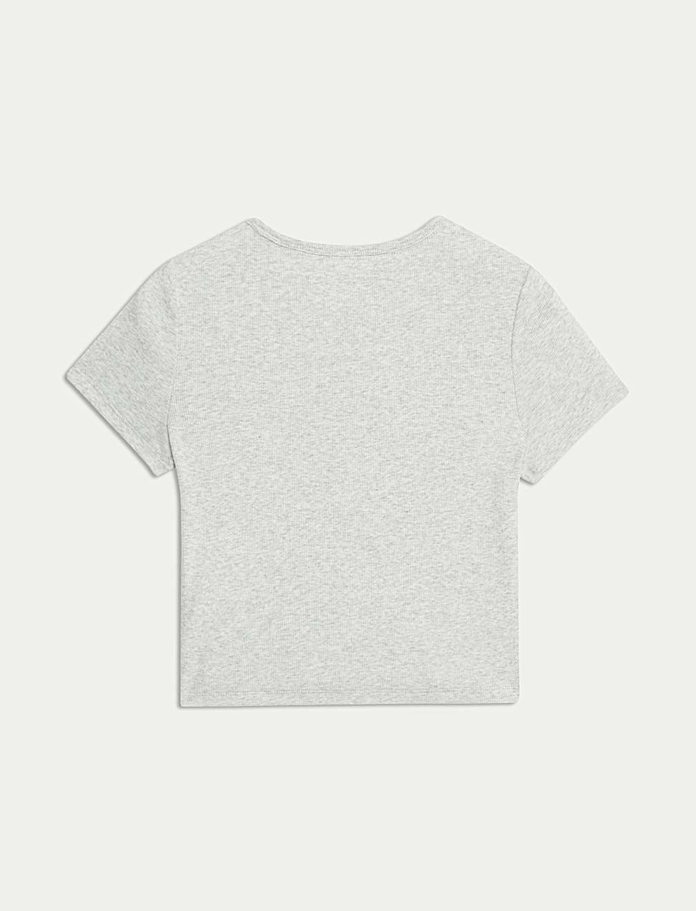 Cotton Rich Slogan T-Shirt (2-16 Yrs)