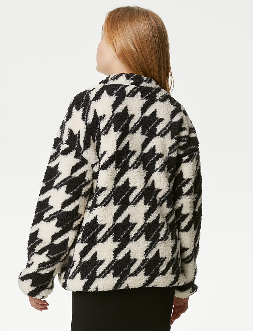 Borg Dogtooth Jacket (6-16 Yrs)