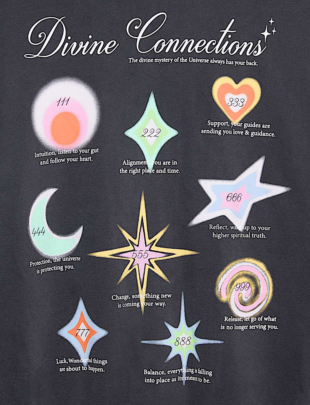 Cotton Rich Star Sign Graphic Zip Hoodie (6-16 Yrs)