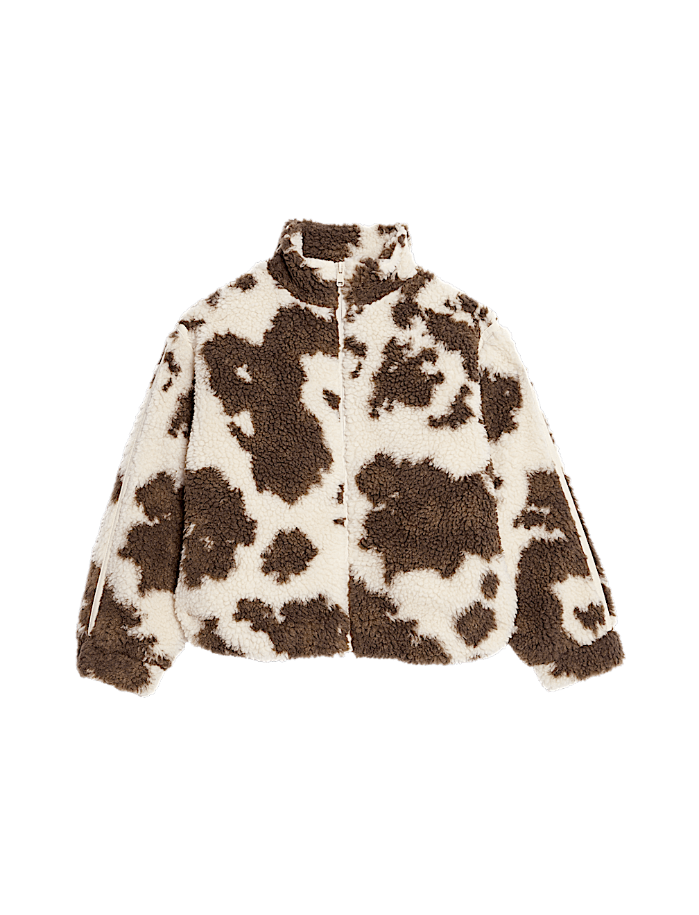 Borg Pony Print Jacket (2-16 Yrs)