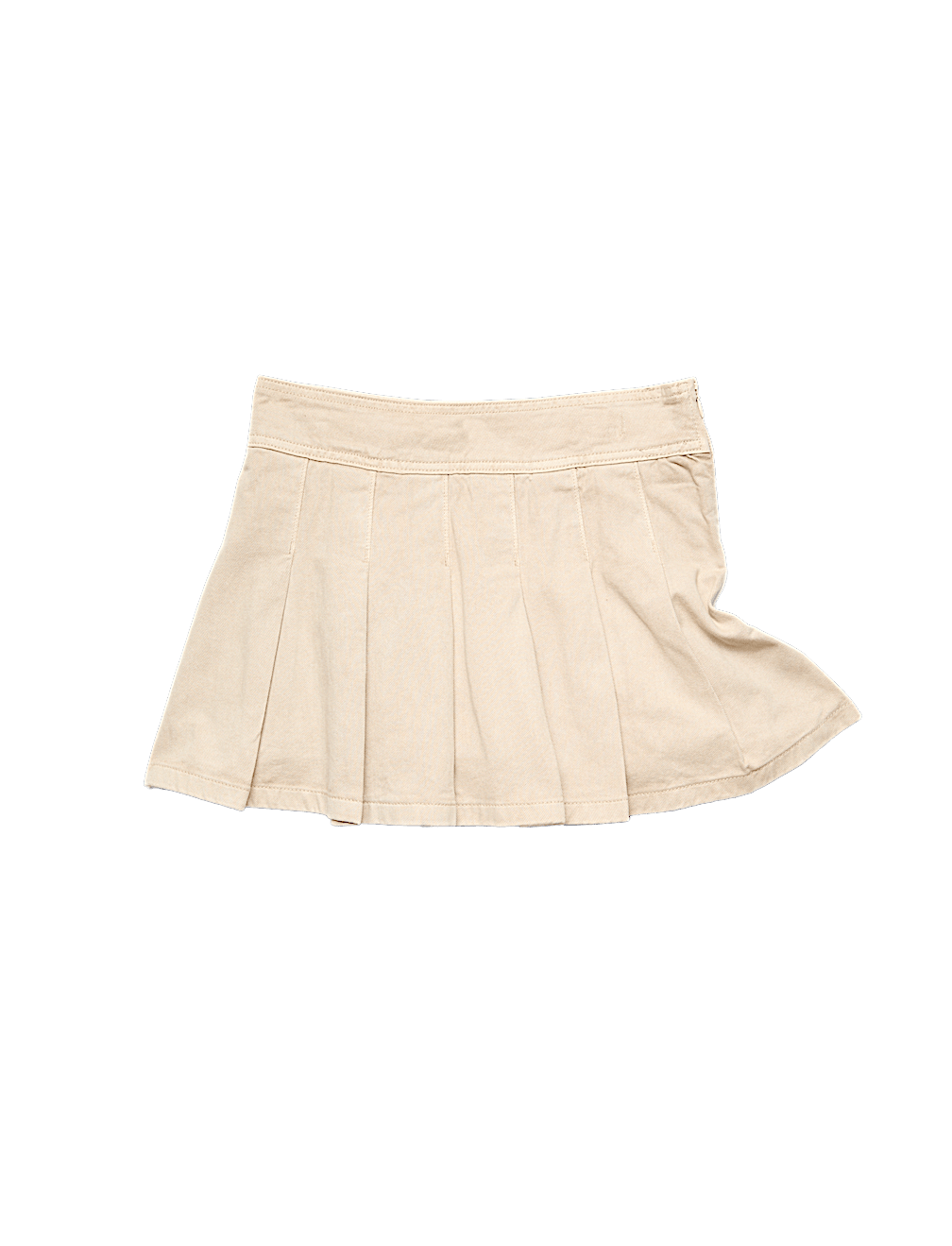 Pure Cotton Pleated Mini Skirt (6-16 Yrs)
