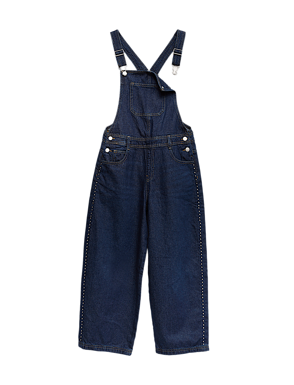 Denim Barrel Dungarees (6-16 Yrs)