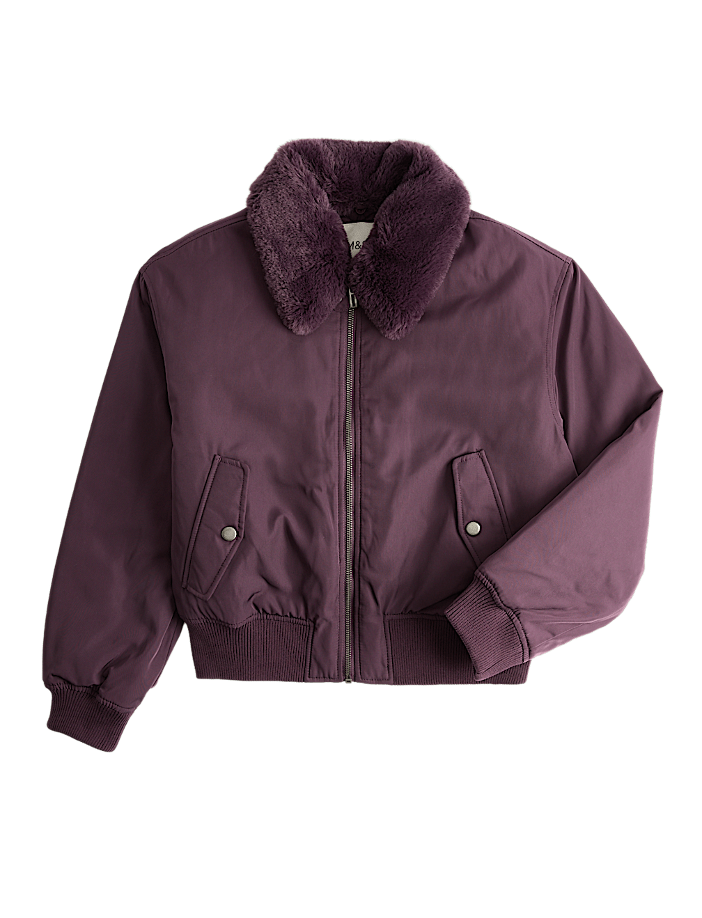 Stormwear&trade; Faux Fur Collared Bomber Jacket (6-16 Yrs)