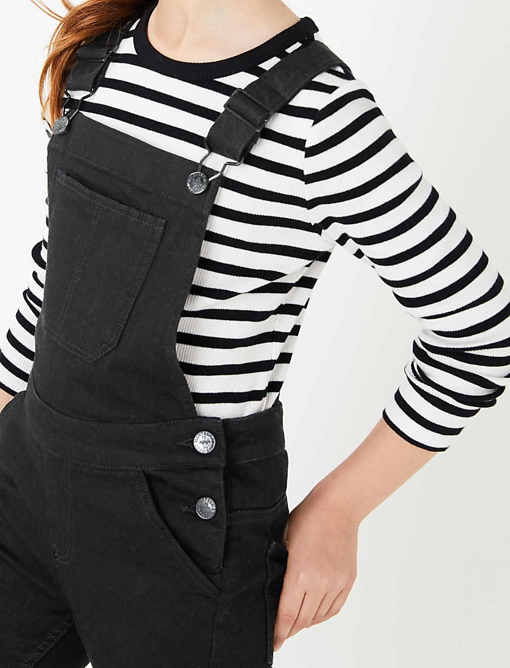 Denim Dungarees (3-16 Years)