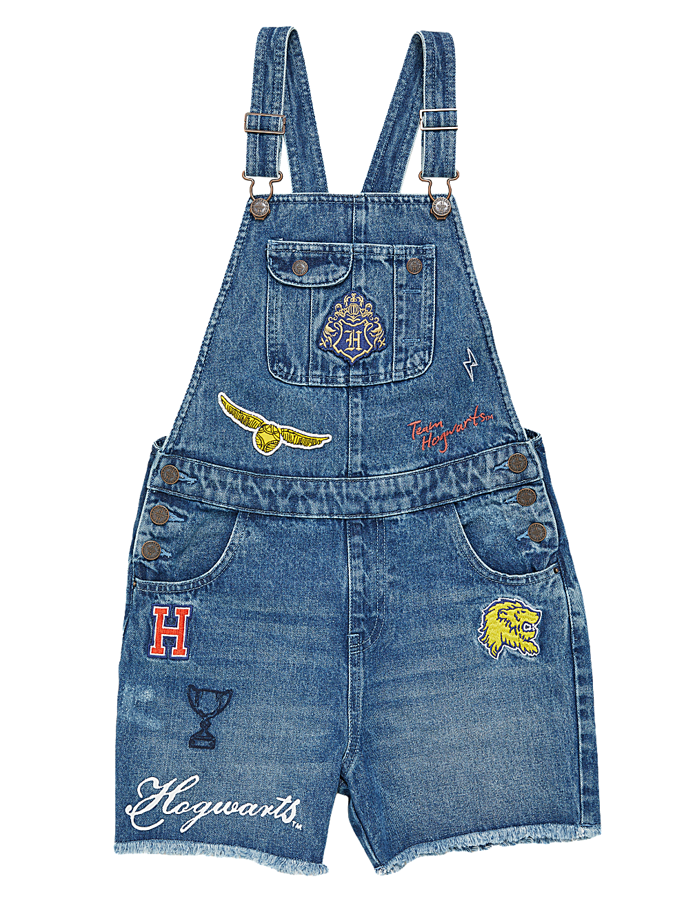 Harry Potter&trade; Embroidered Dungarees (6-16 Yrs)