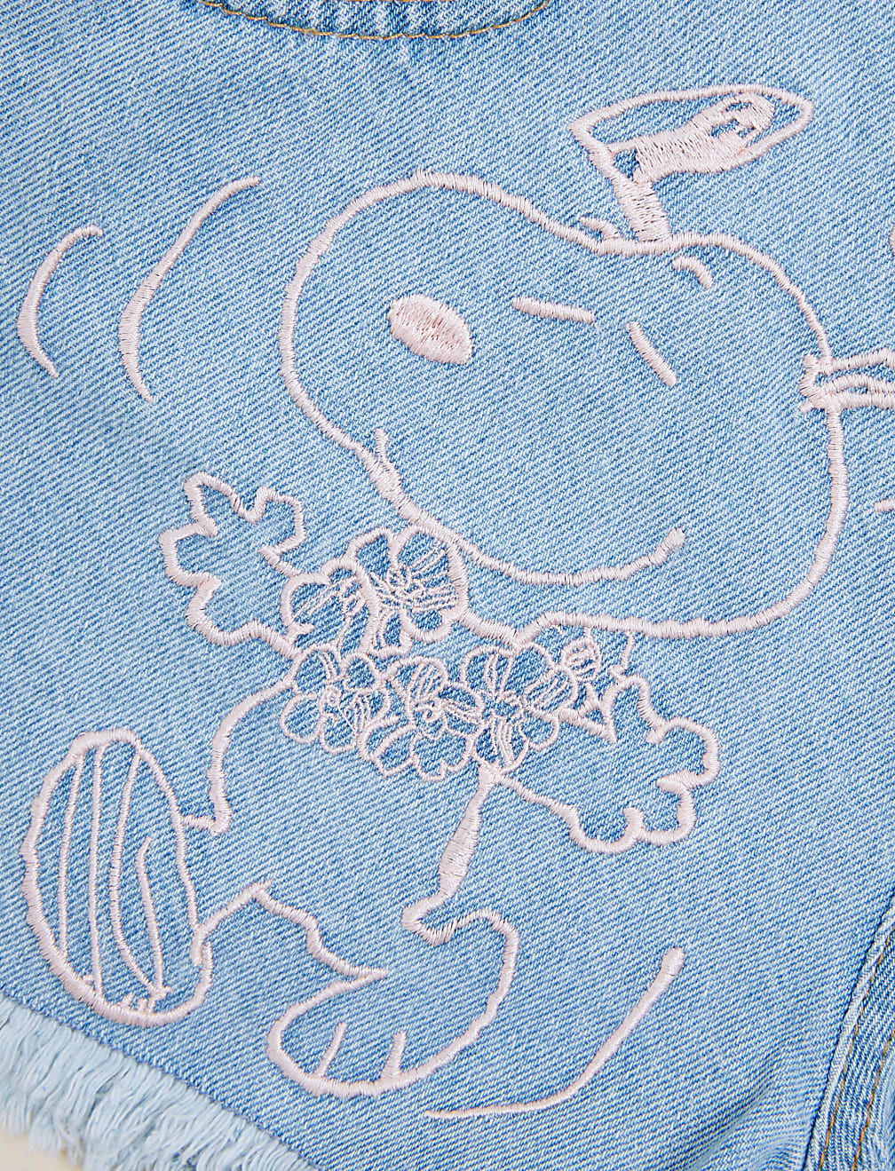 Denim Snoopy&trade; Dungarees (6 -16 Yrs)