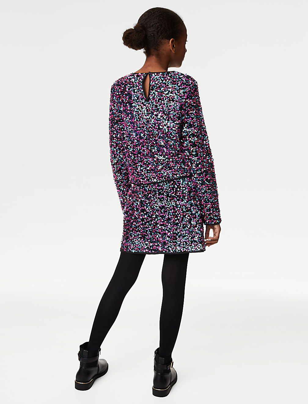 2pc Sequin Top & Bottom Outfit (6-16 Yrs)