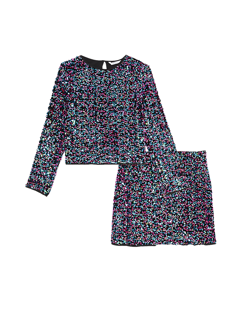 2pc Sequin Top & Bottom Outfit (6-16 Yrs)