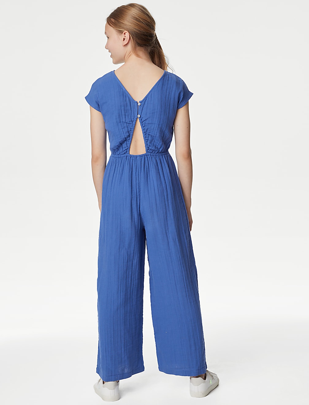 Pure Cotton Jumpsuit (6-16 Yrs)