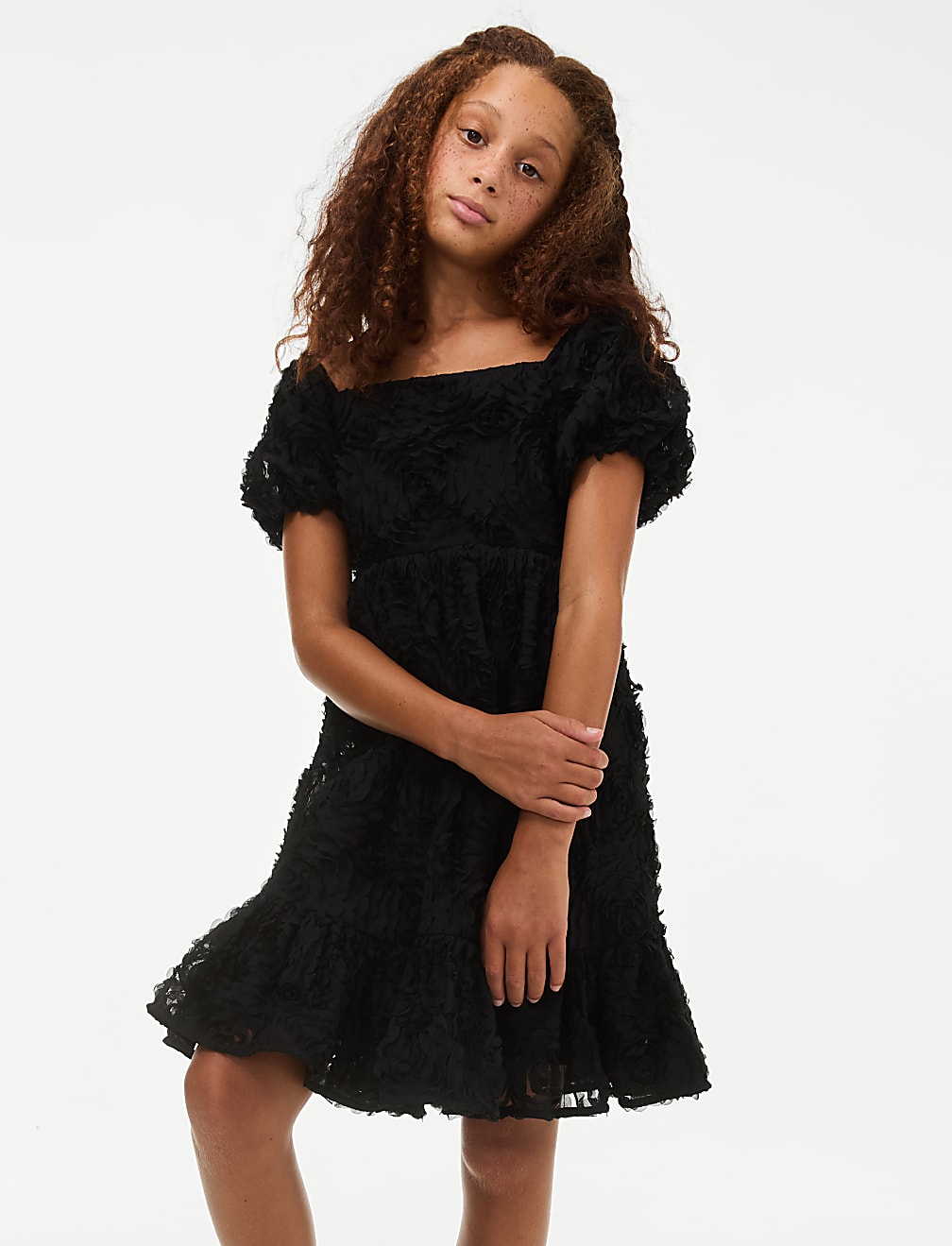 Wicked™ Floral Dress (6-16 Yrs)