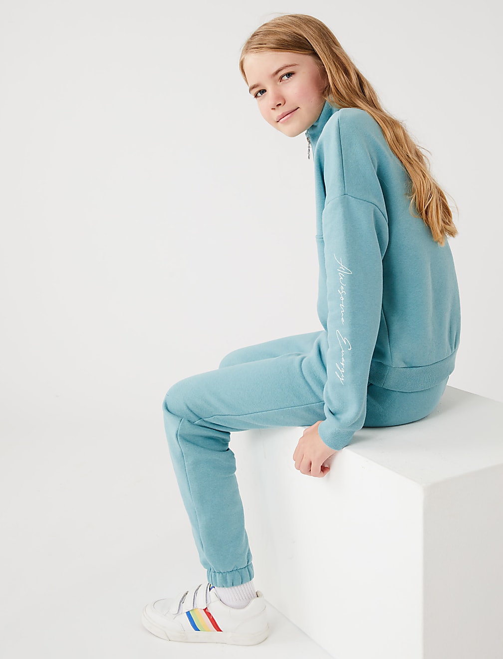 2pc Cotton Rich Jogger Set