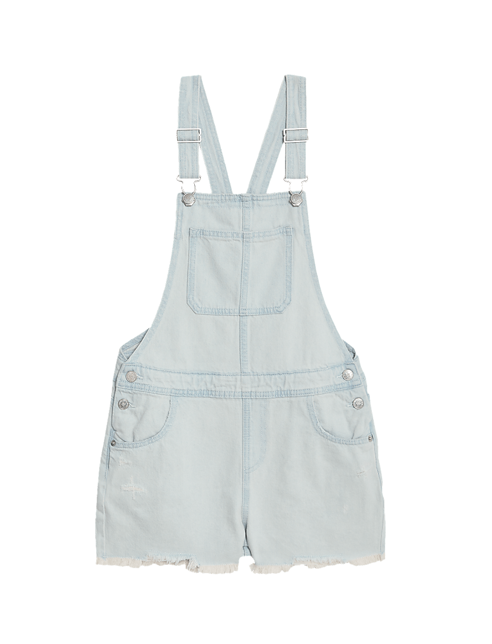 Denim Tie Dye Dungarees (6-16 Yrs)