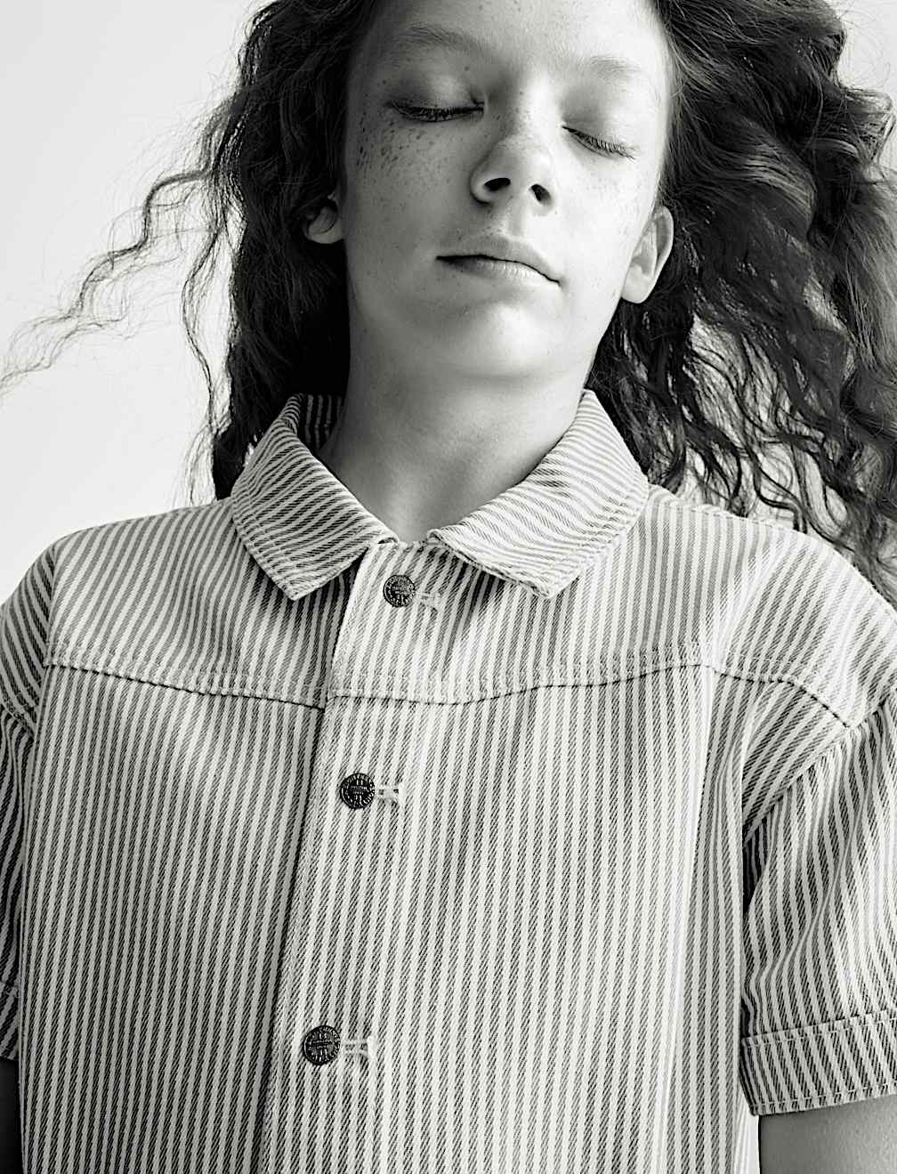 Pure Cotton Denim Playsuit (2-16 Yrs)