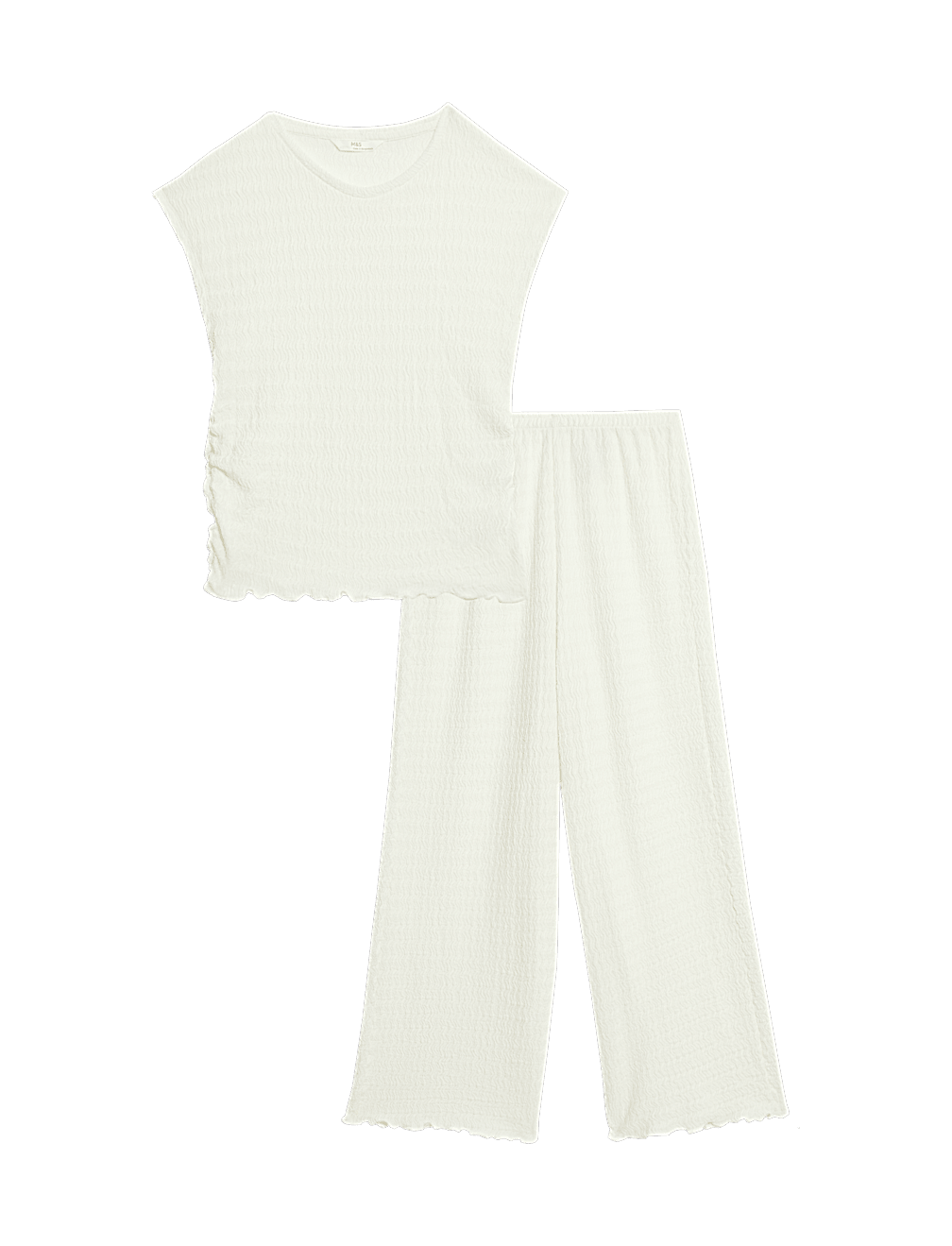2pc Textured Top and Trousers Outfit (6-16 Yrs)