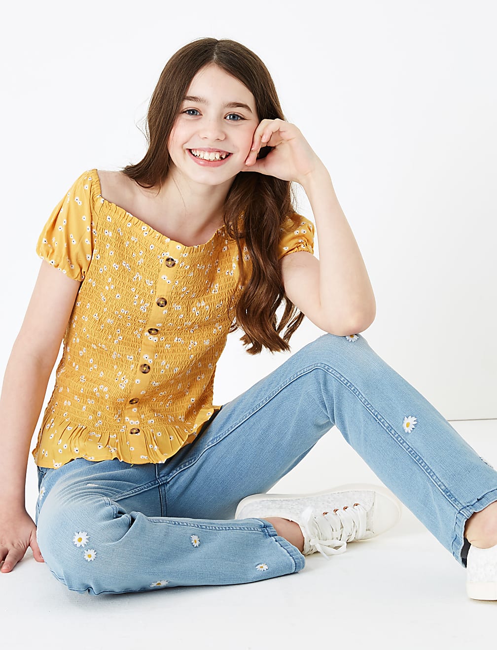 Floral Blouse (6-16 Yrs)