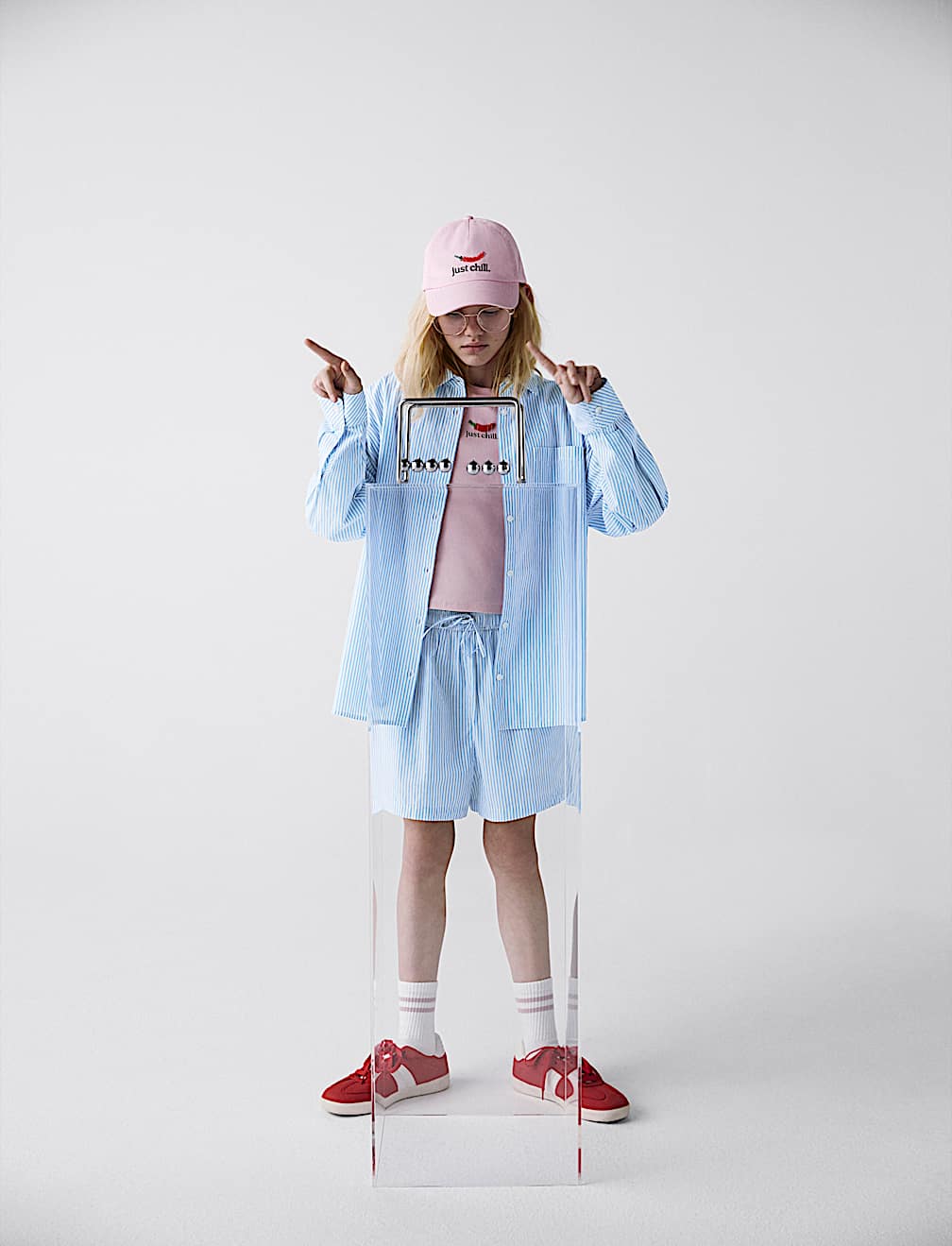 Pure Cotton Striped Shirt (6-16 Yrs)