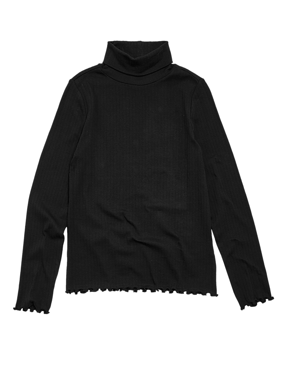 Cotton Roll Neck Top (6-16 Yrs)