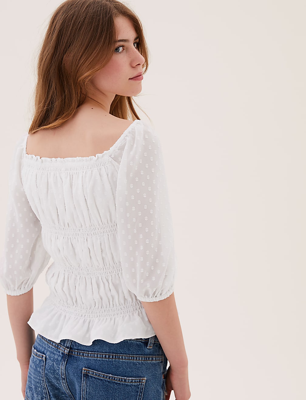 Shirred Top (6-16 Yrs)