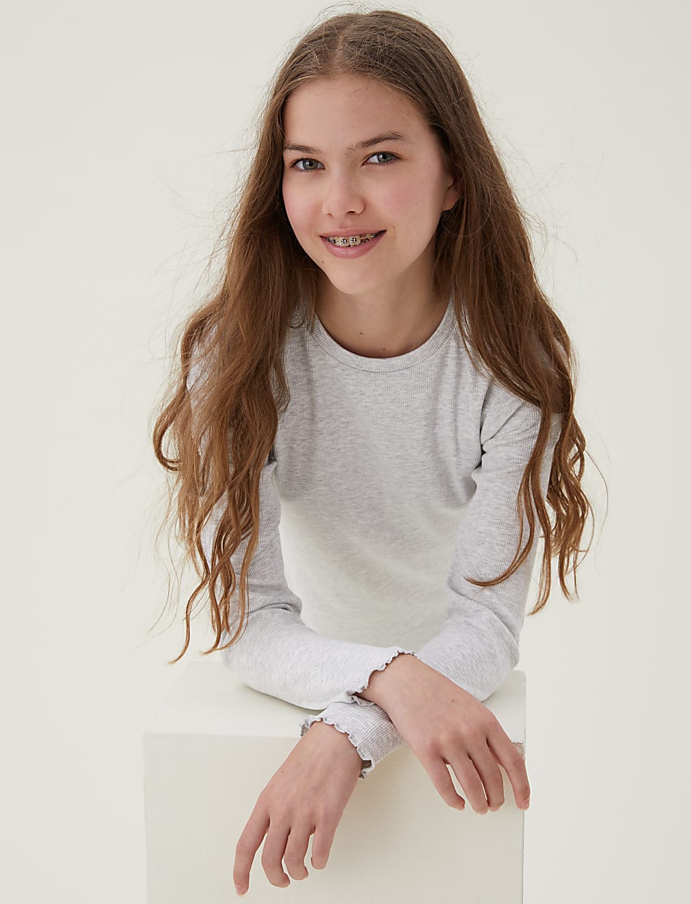 5pk Cotton Rich Patterned Tops (6-16 Yrs)