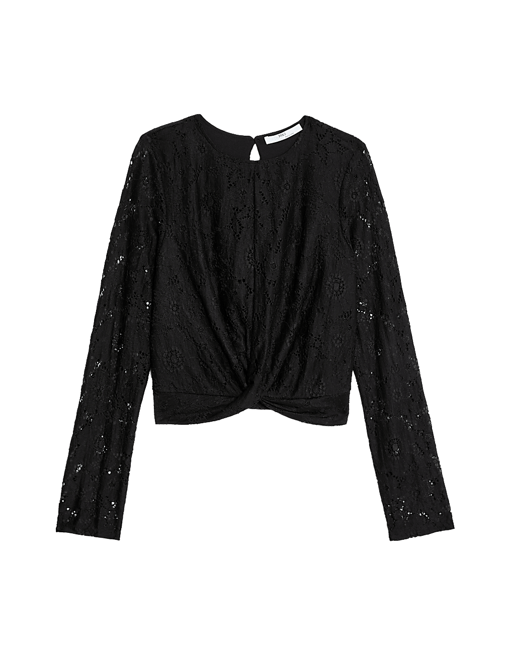 Twist Front Lace Top (6-16 Yrs)