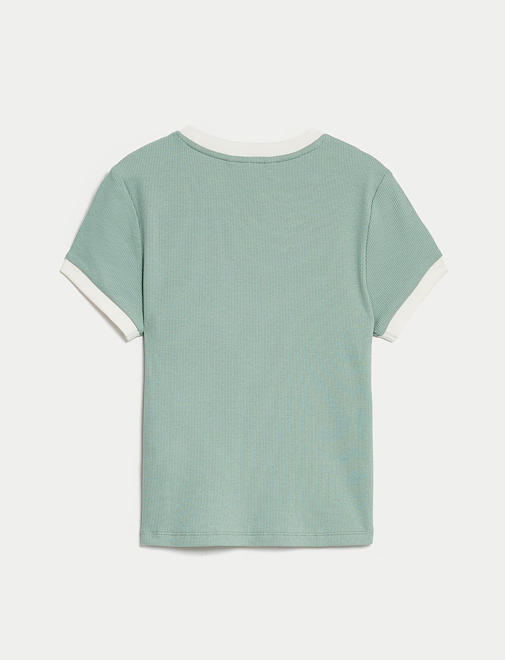 Cotton Rich Ribbed Slogan T-Shirt (6-16 Yrs)