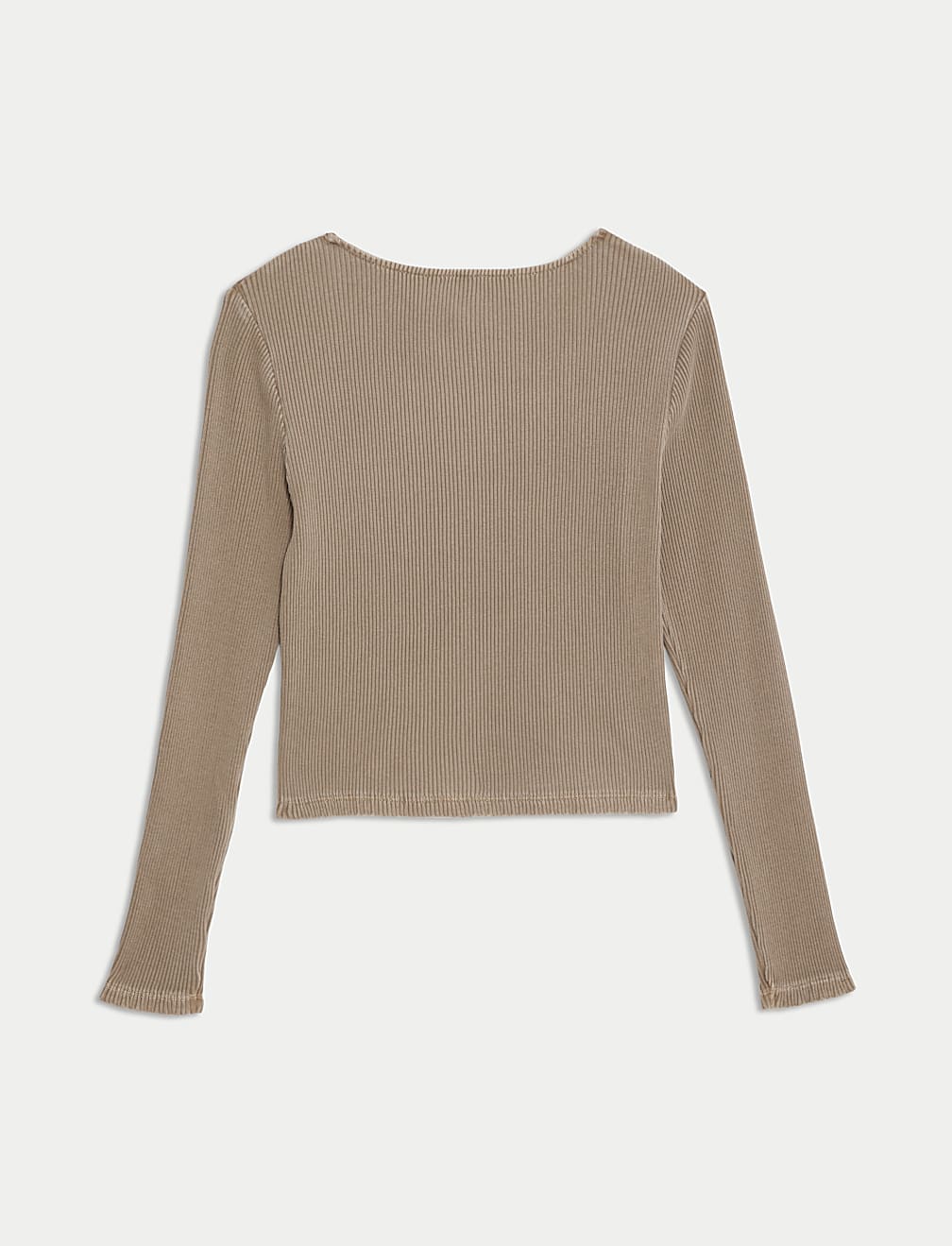 Cotton Rich Ribbed Top (6-16 Yrs)