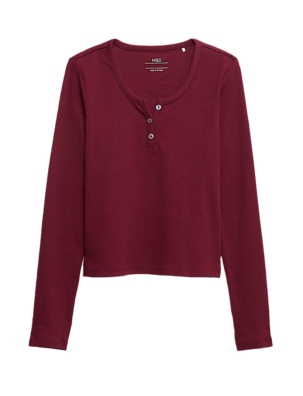 Cotton Rich Henley Top (6-16 Yrs)