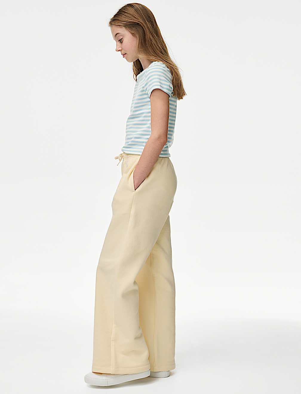 Pure Cotton Striped T-Shirt (6-16 Yrs)