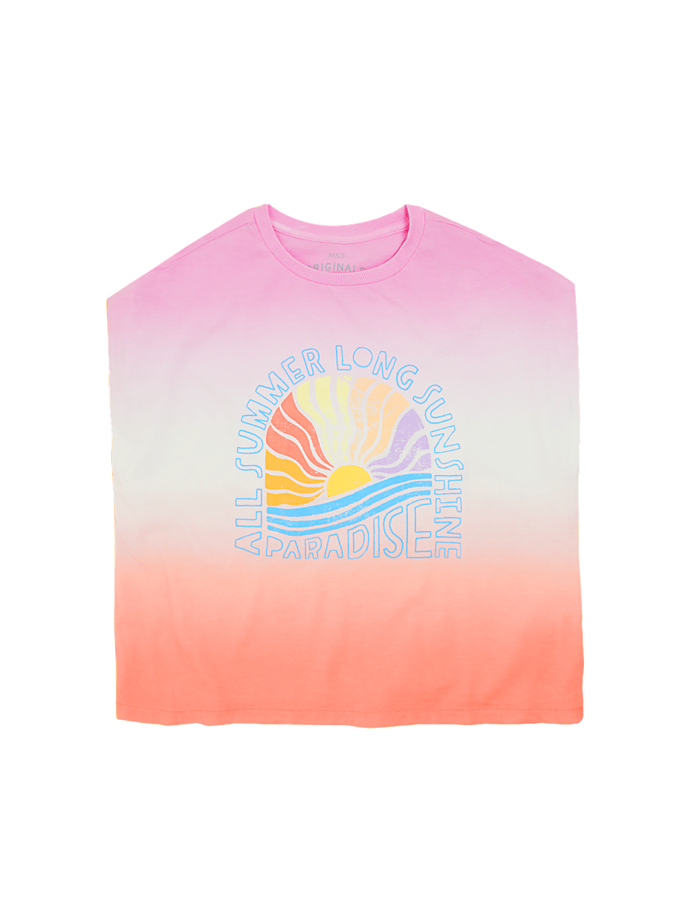 Pure Cotton Tie Dye T-Shirt (6-16 Yrs)