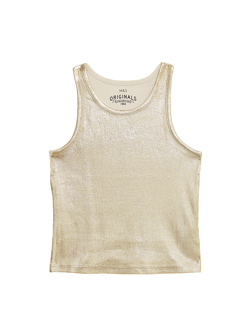 Cotton Rich Foil Vest (6-16 Yrs)