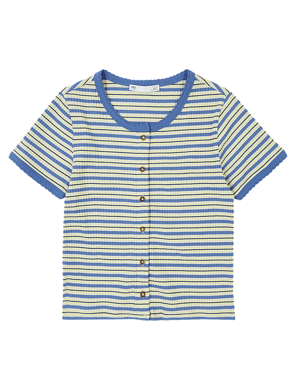 Cotton Rich Striped T-Shirt (6-16 Yrs)