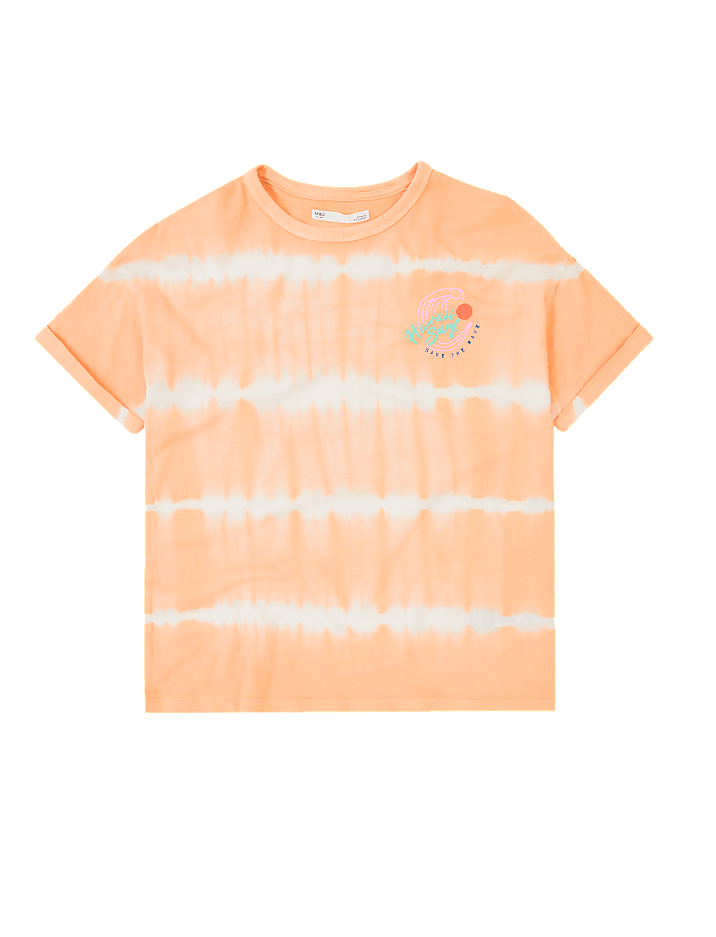 Pure Cotton Tie Dye T-Shirt (6-16 Yrs)
