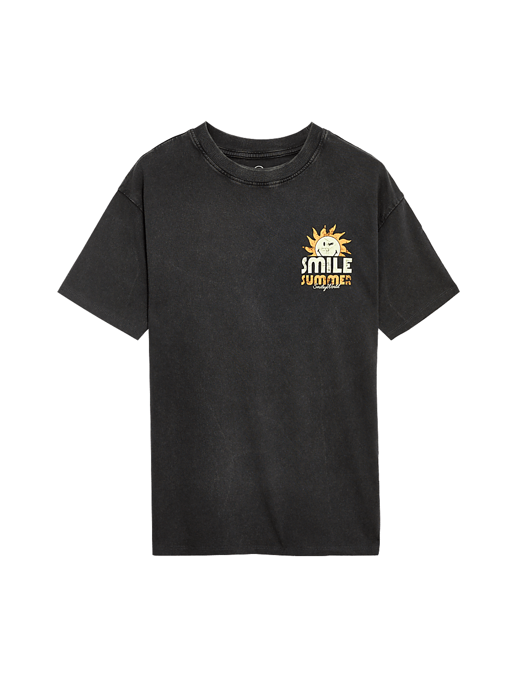 Pure Cotton SmileyWorld® Graphic T-Shirt (6-16 Yrs)