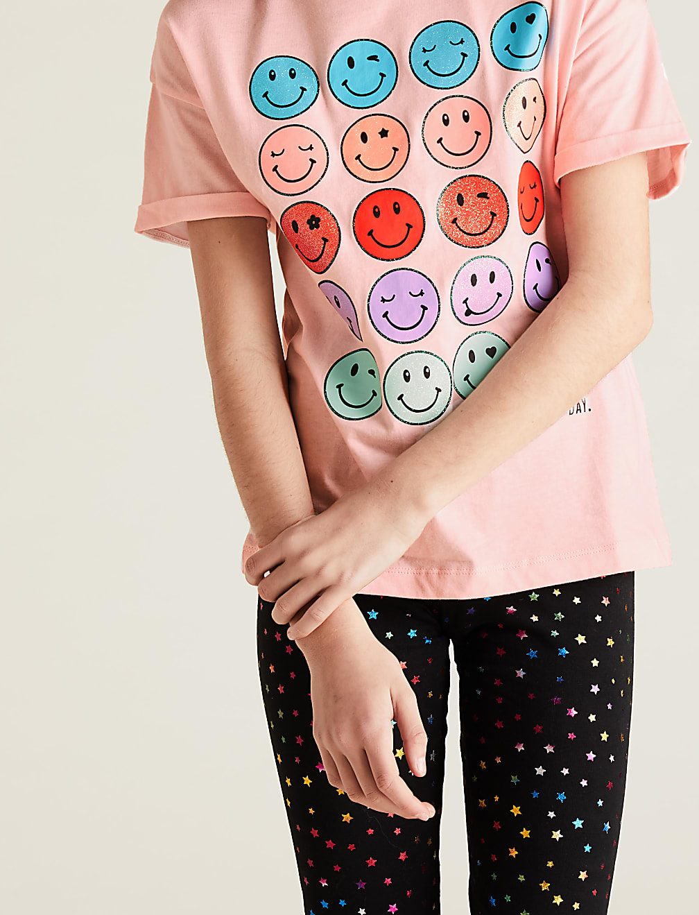 Organic Pure Cotton Smile T-shirt (6-14 Yrs)