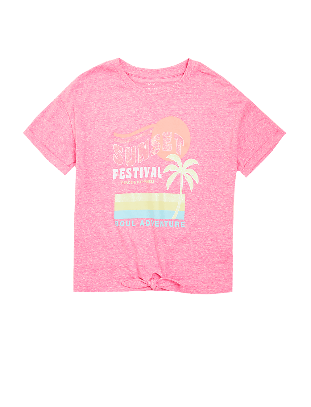 Cotton Blend Festival Graphic T-Shirt (6-16 Yrs)