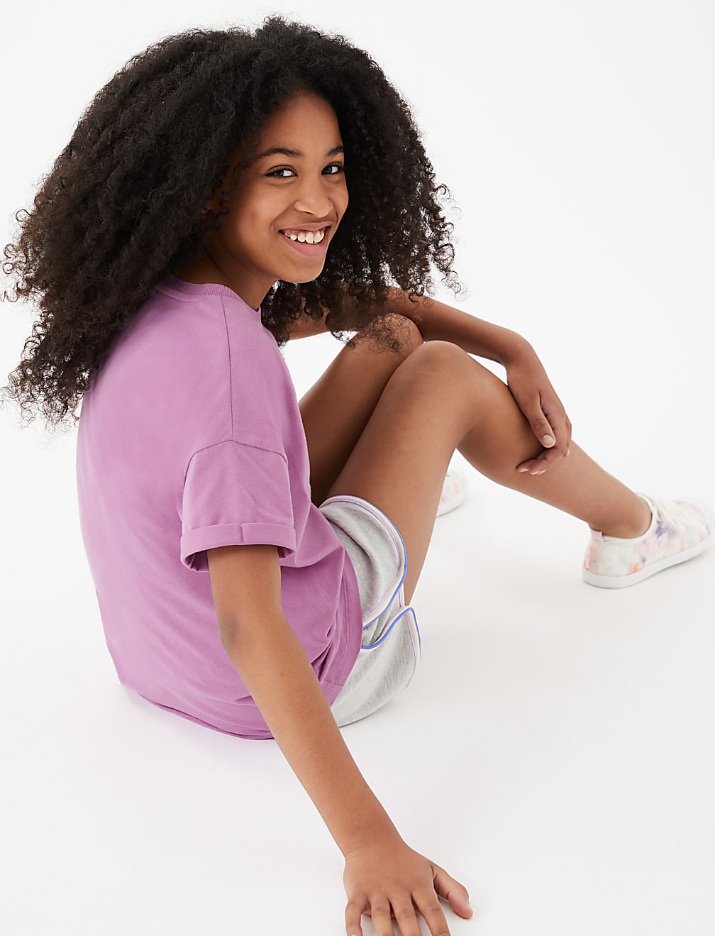Pure Cotton Cosmic Vibes Slogan T-Shirt (6-16 Yrs)