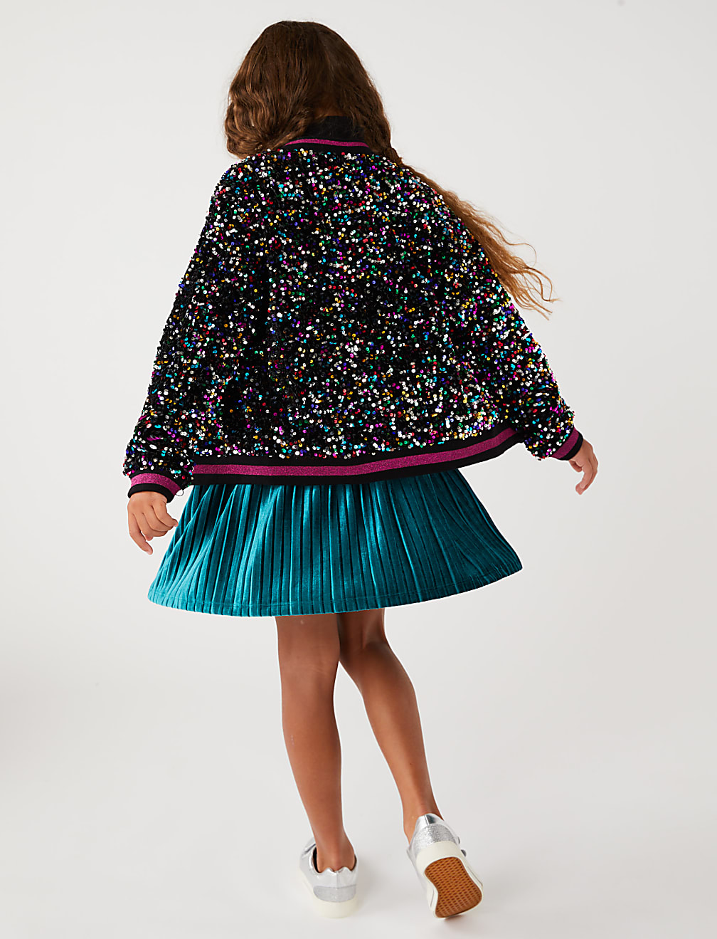 Sequin Bomber Jacket (6-16 Yrs)