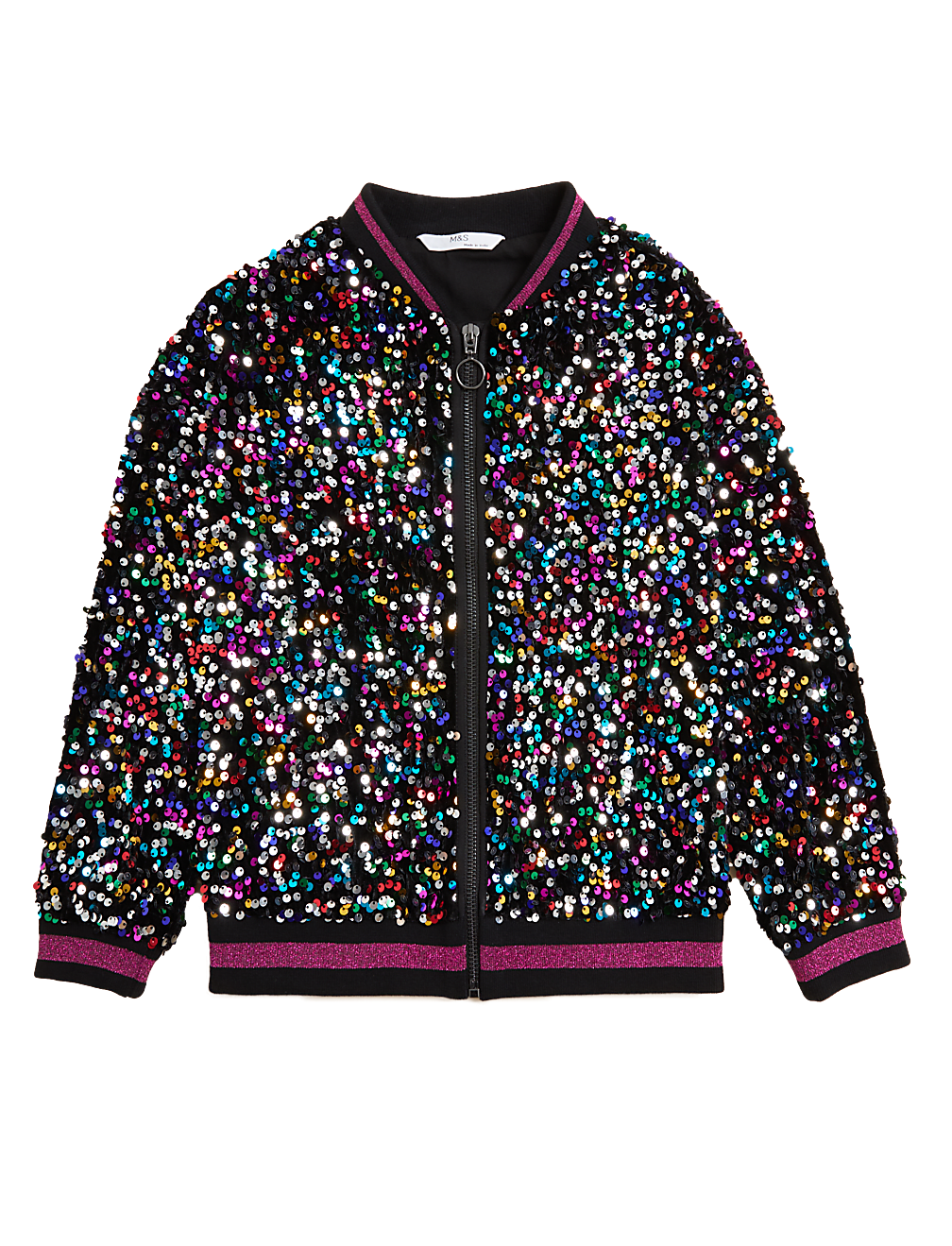 Sequin Bomber Jacket (6-16 Yrs)